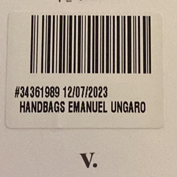 Emanuel Ungaro Bag Clutch Like new exclusive edition bag - Picture 9 of 14